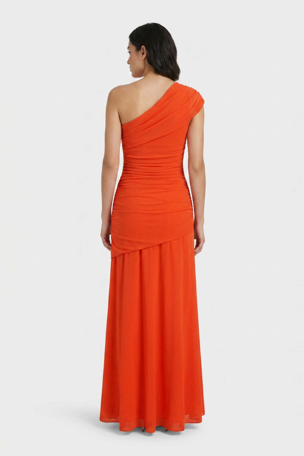 Women's One-Shoulder Maxi | Ruched