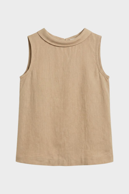 womens sleeveless tank top casual everyday basic top | Camden-London