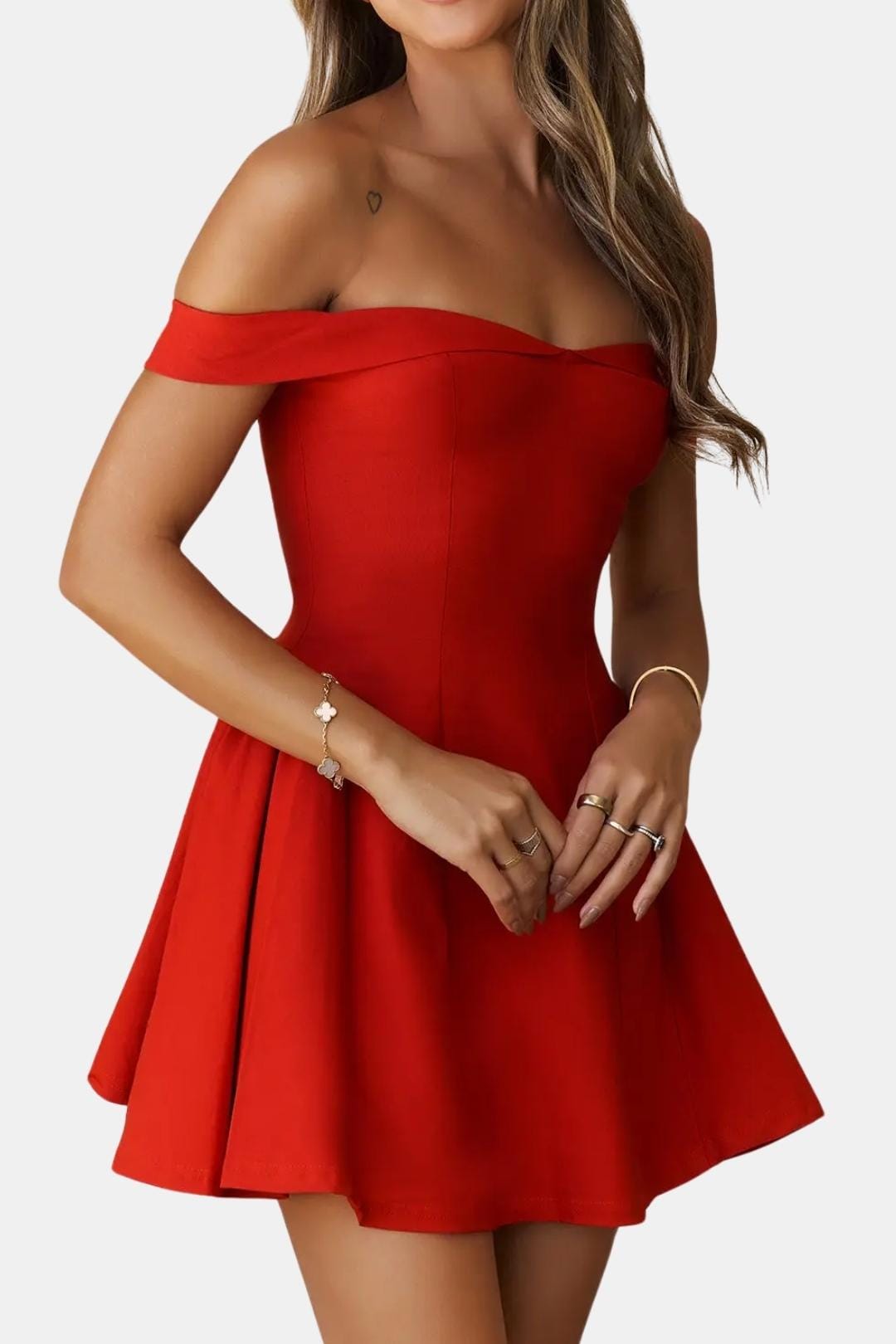 Women's Off-Shoulder Mini | Skater