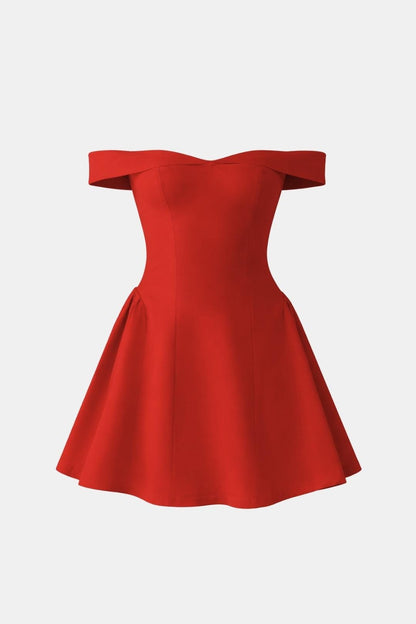 Women's Off-Shoulder Mini | Skater