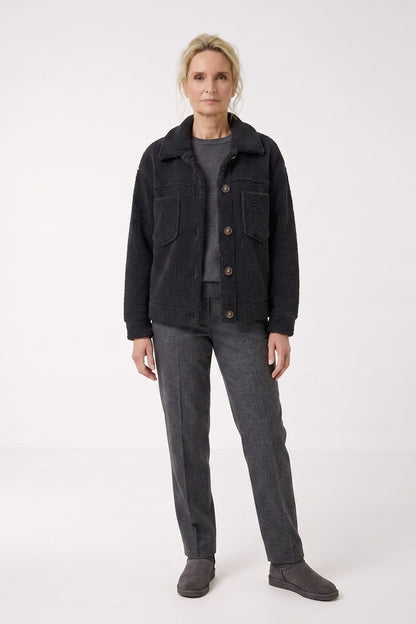 Women's Structured Jacket | Button-Front