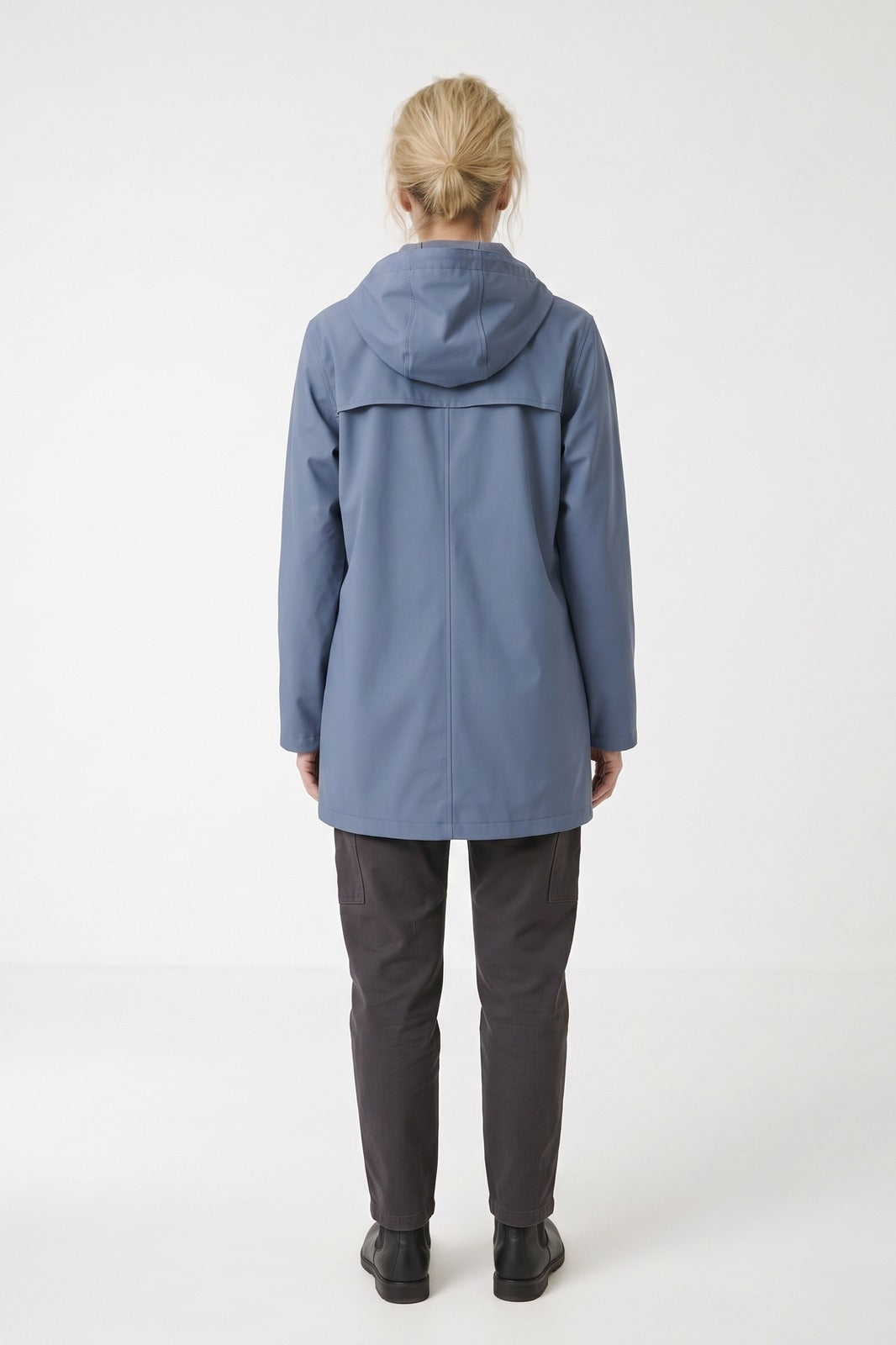 Women's Hooded Rain Jacket | Zip Front