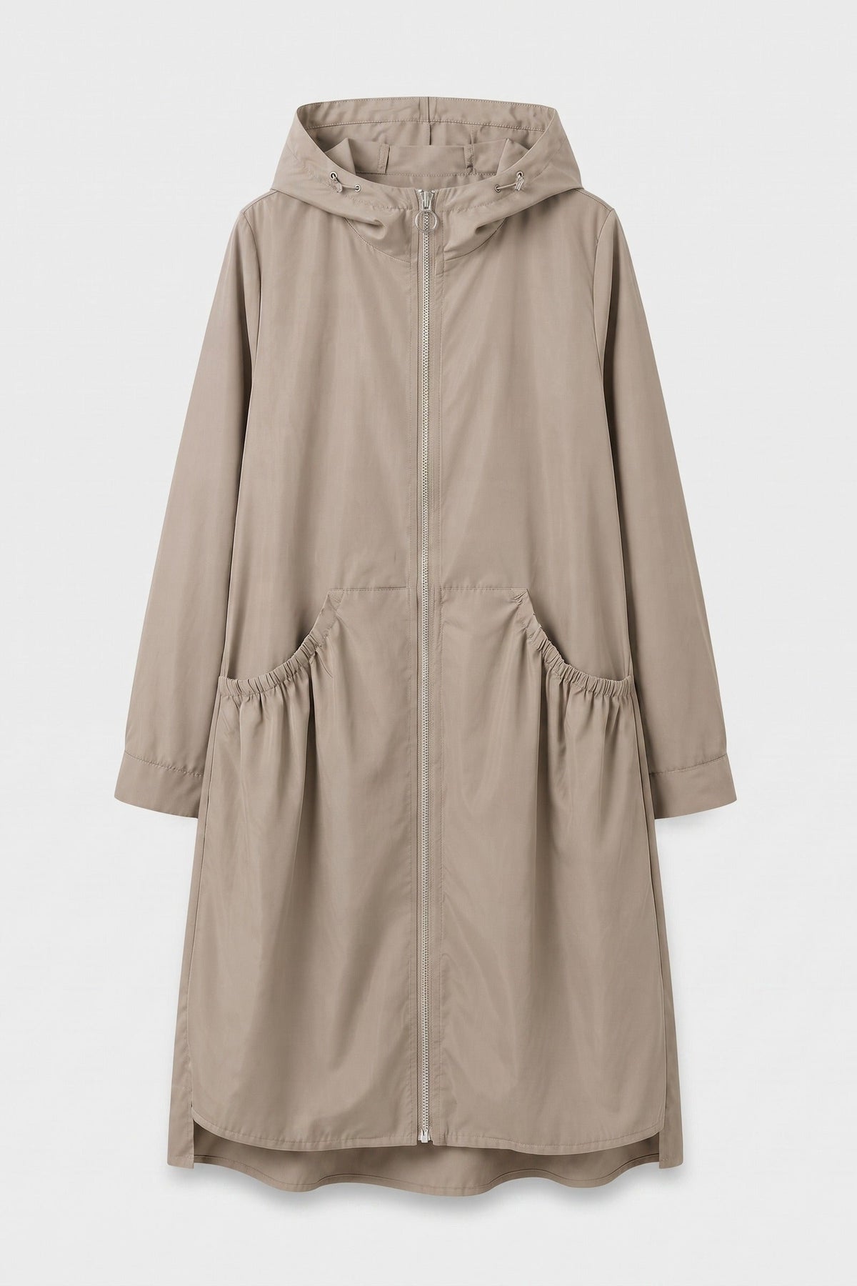 Women's Long Hooded Parka | A-Line Fit