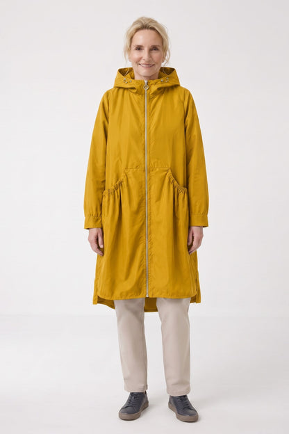 Women's Long Hooded Parka | A-Line Fit
