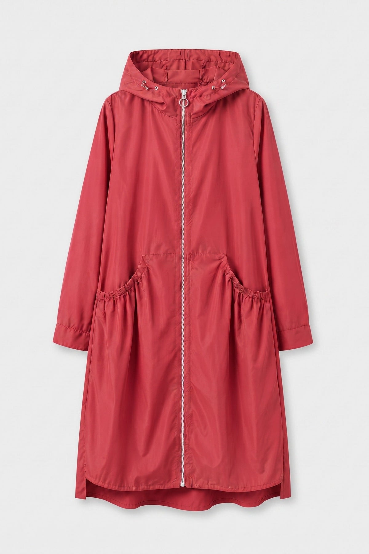 Women's Long Hooded Parka | A-Line Fit