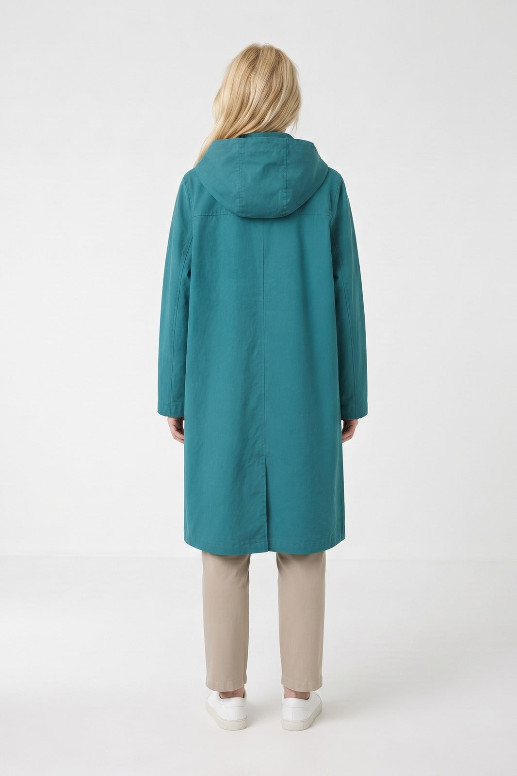 Women's Hooded Coat | A-Line Silhouette