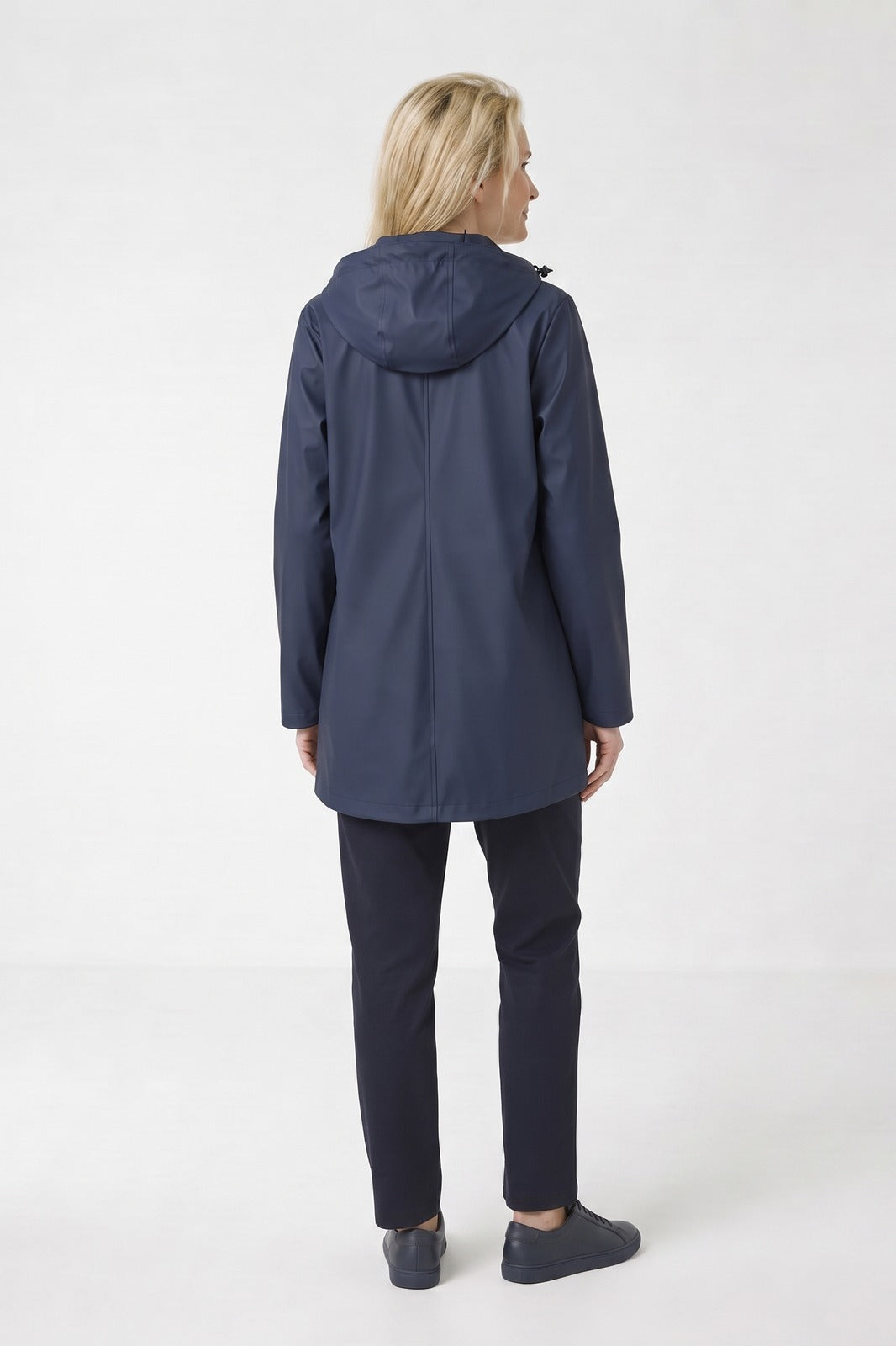 Women's Long Raincoat | Hooded