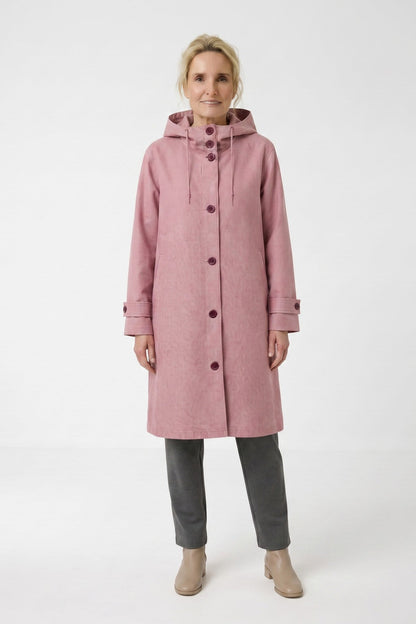 Women's Hooded Coat | A-Line Silhouette