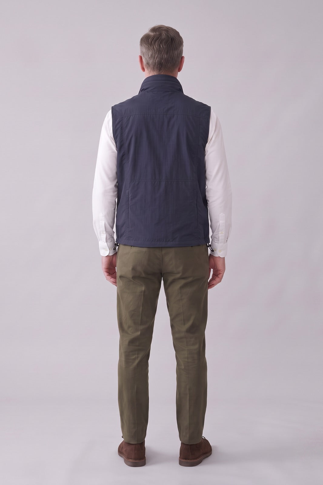 Men's Utility Vest | Stand Collar