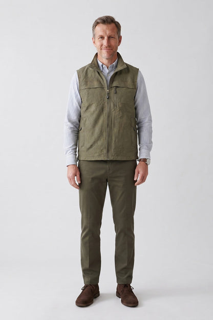 Men's Utility Vest | Stand Collar