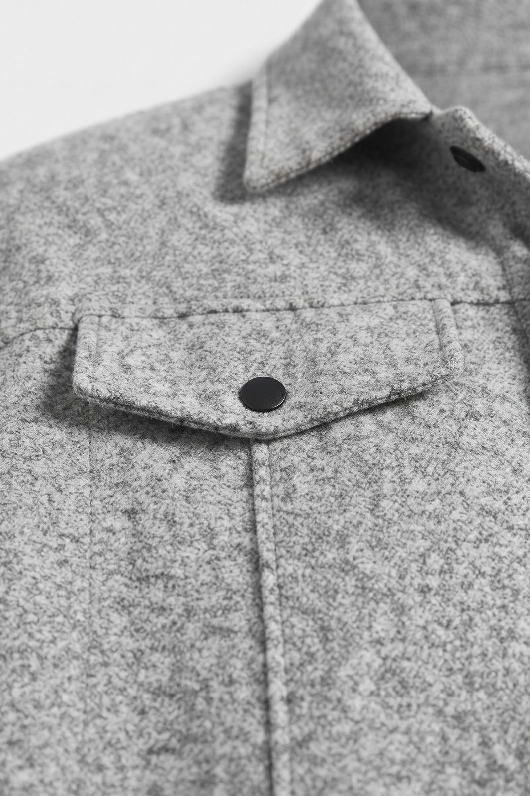Men's Trucker Jacket | Snap Button Closure