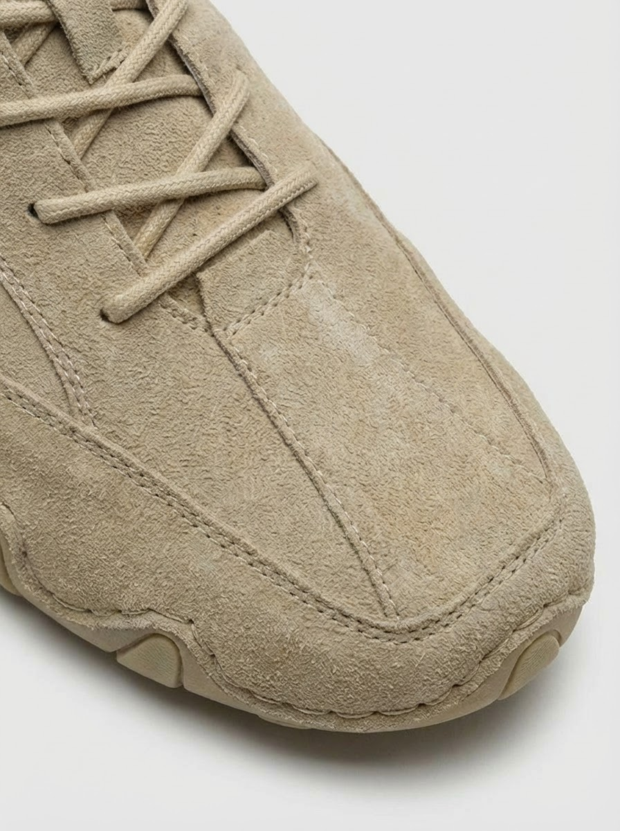 Men's Sneakers with Laces and Profile Sole