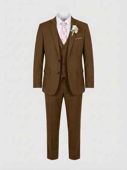 Men's 3-Piece Suit with Waistcoat