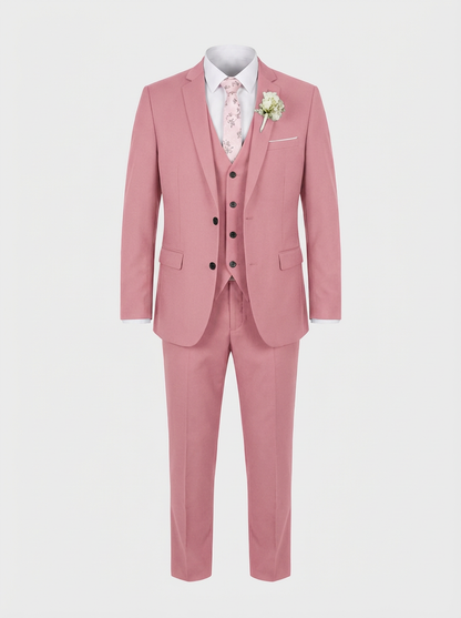 Men's 3-Piece Suit with Waistcoat