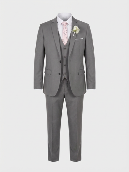 Men's 3-Piece Suit with Waistcoat