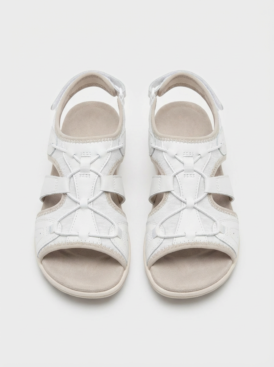 Women's Sandals with Velcro and Straps