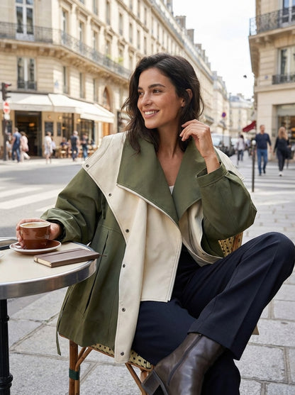 Women's Jacket with Hood and Zip
