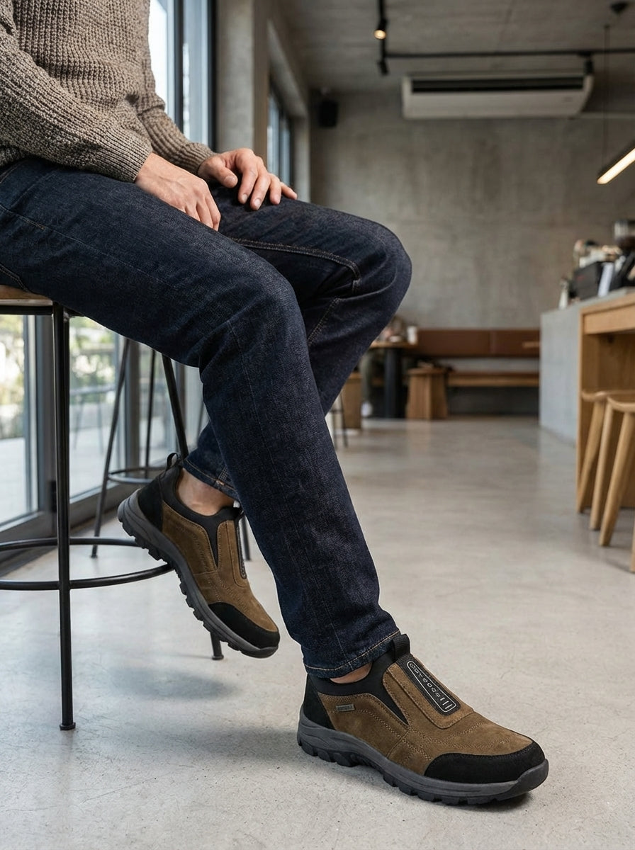 Men's Slip-On Sneakers with Profile Sole