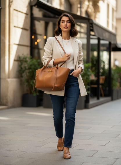 Women's Handbag Shopper with Shoulder Strap