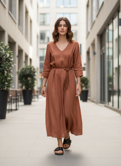 Women's Mules with Buckle and Footbed