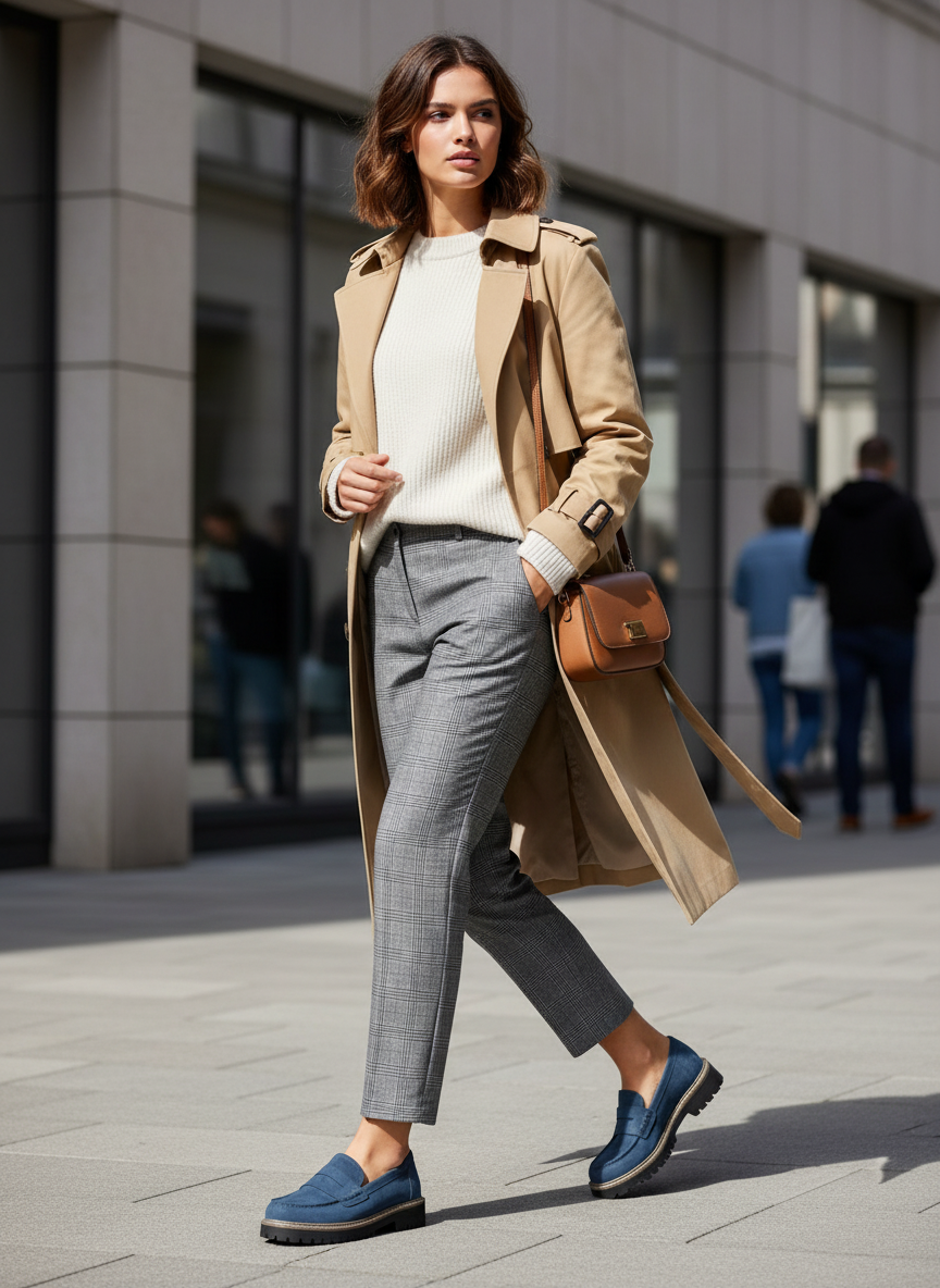 Women's Loafers with Profile Sole