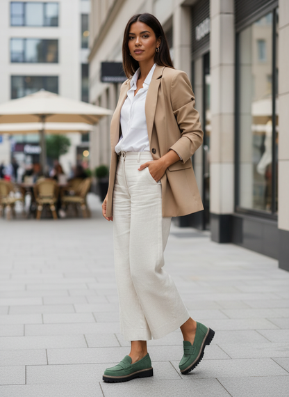 Women's Loafers with Profile Sole