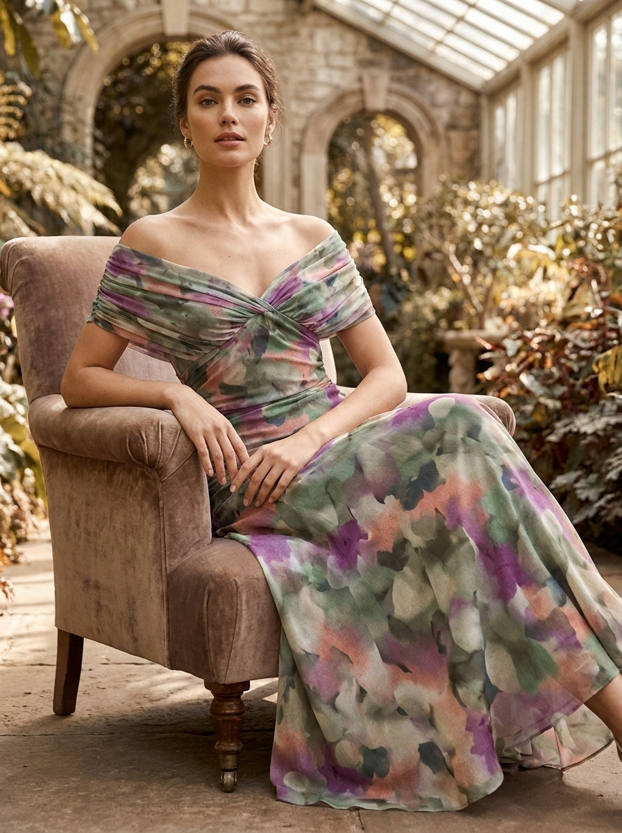 Women's Bardot Maxi | Twist Front