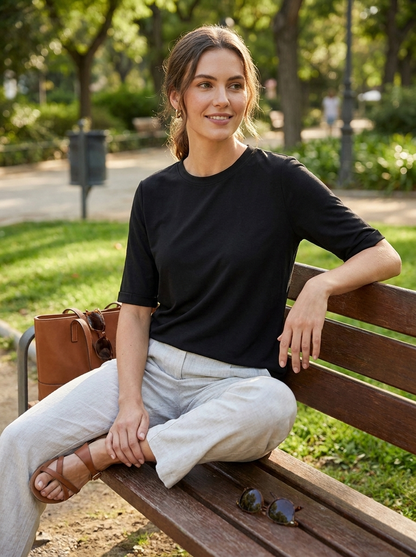 Women's Basic T-Shirt | Crew Neck