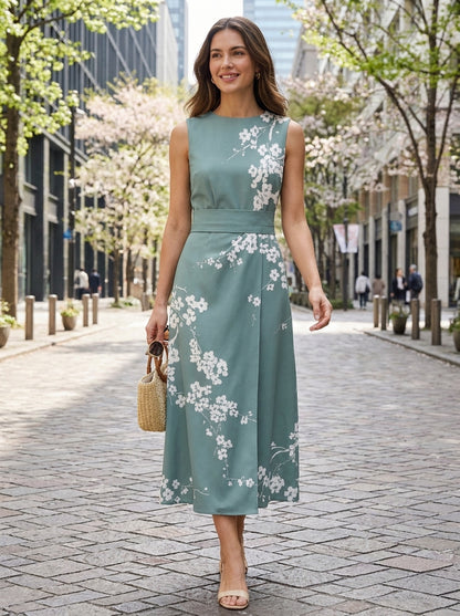 Women's Tailored Midi | Wrap Skirt