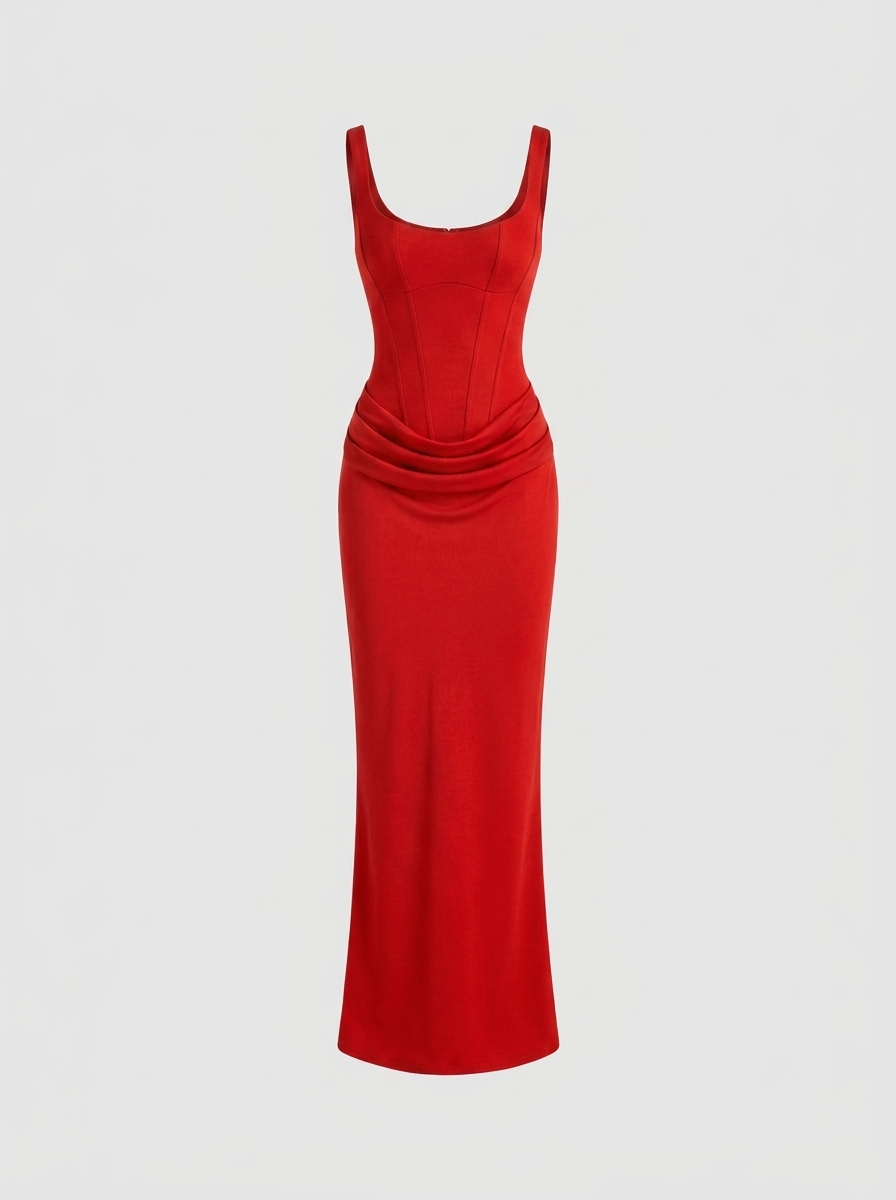 Women's Corset Bodycon Maxi | Backless
