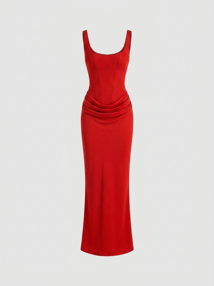 Women's Corset Bodycon Maxi | Backless