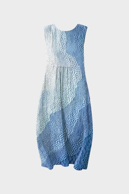 Women's Gingham Midi Dress | Tiered