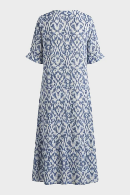 Women's Boho Maxi Dress | V-Neck