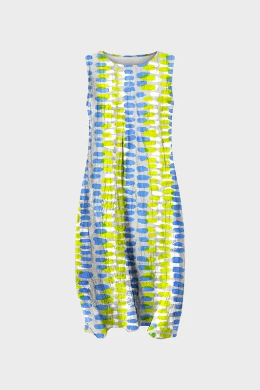 Women's Gingham Midi Dress | Tiered