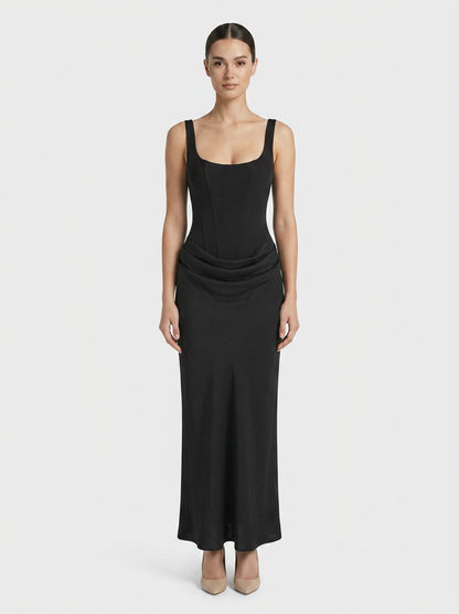 Women's Corset Bodycon Maxi | Backless
