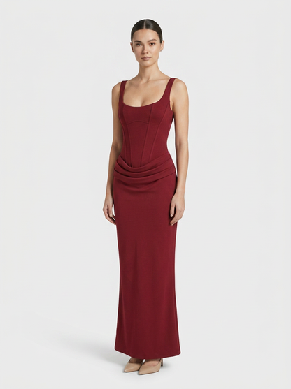 Women's Corset Bodycon Maxi | Backless