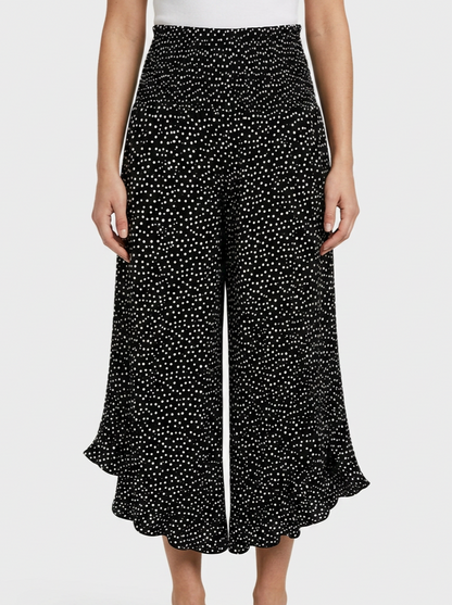 Women's Wide-Leg Trousers | Floral