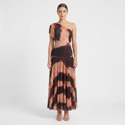 Women's One-Shoulder Maxi | Draped