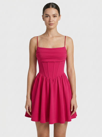 Women's Corset Mini Dress | Skater