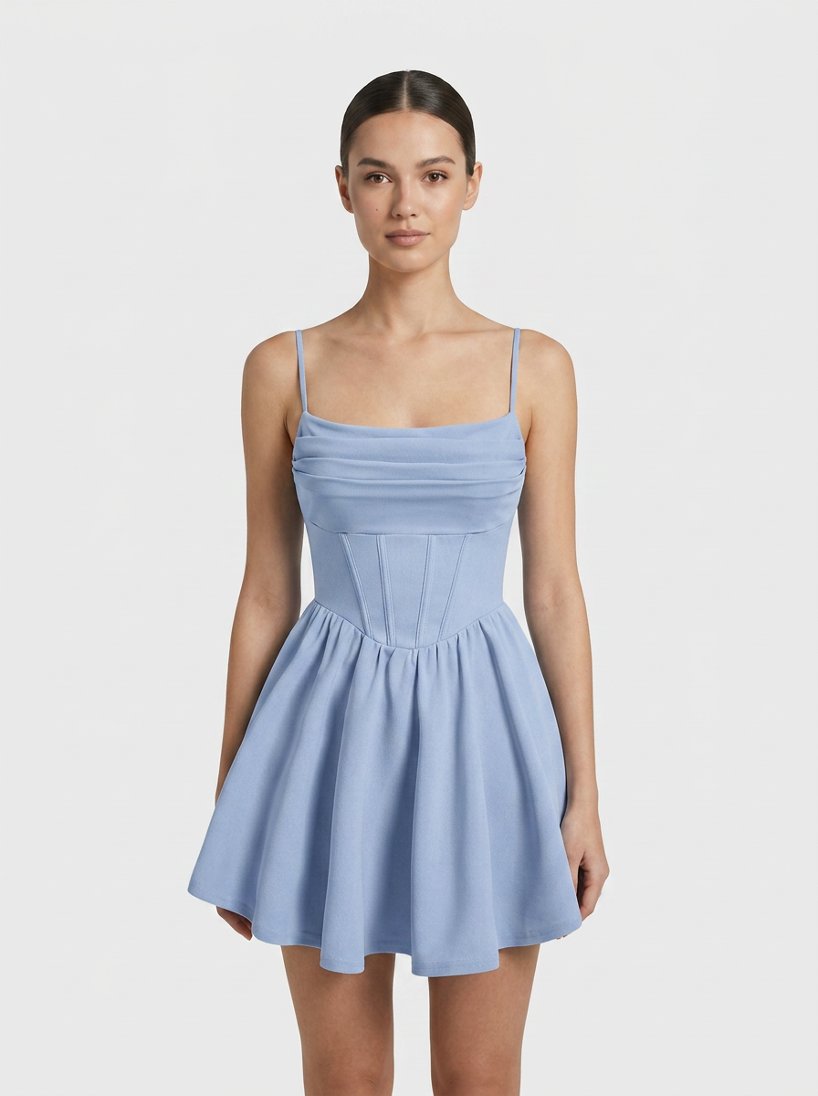 Women's Corset Mini Dress | Skater