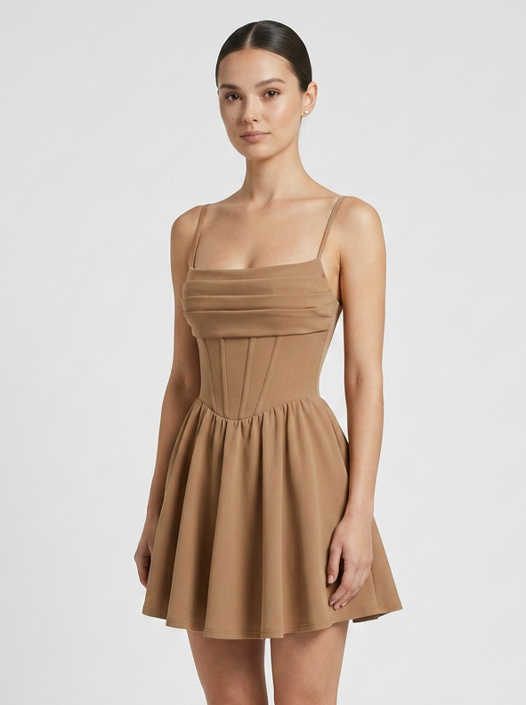 Women's Corset Mini Dress | Skater