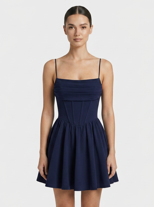 Women's Corset Mini Dress | Skater