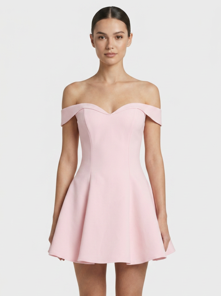 Women's Off-Shoulder Mini | Skater