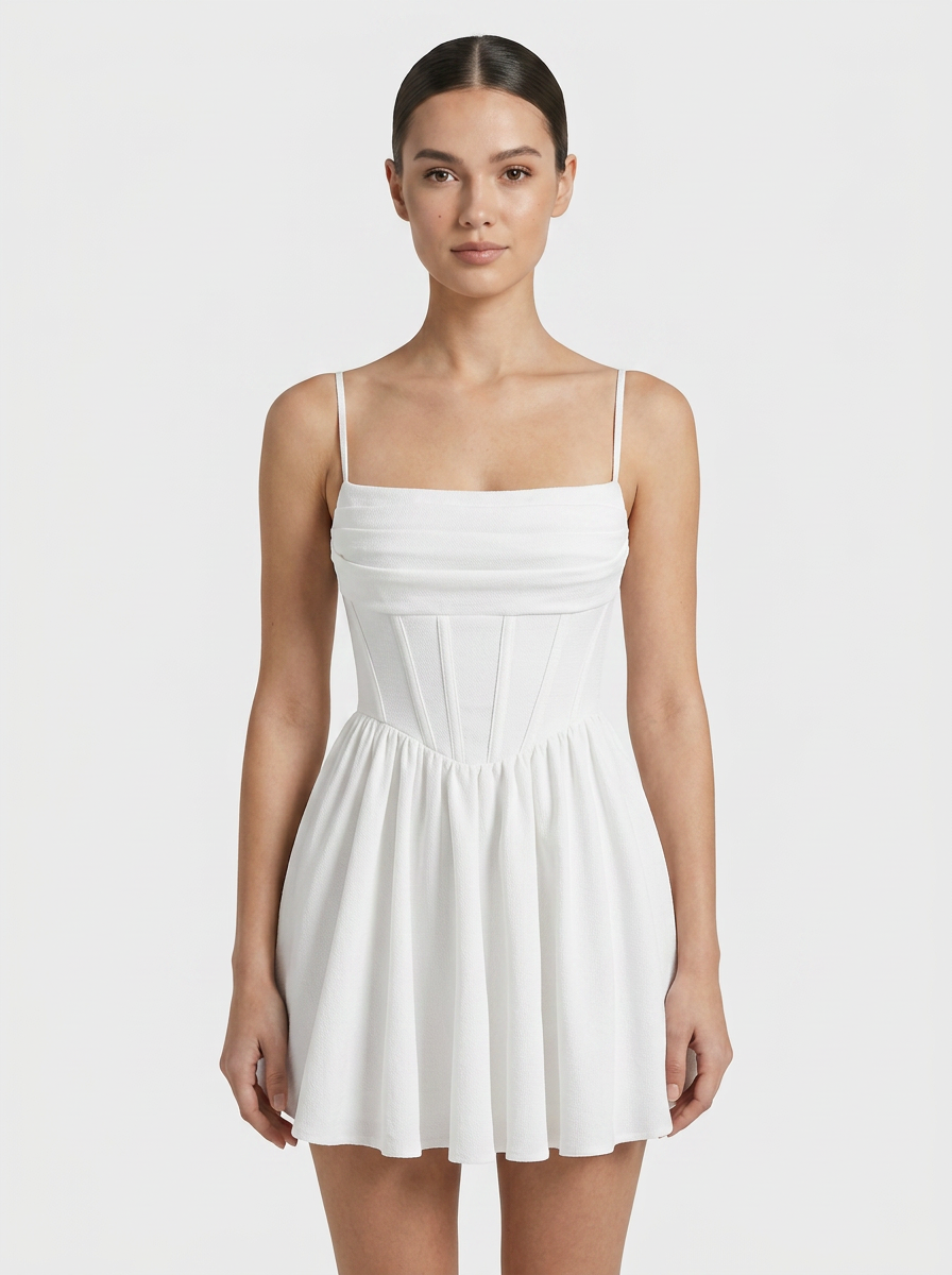 Women's Corset Mini Dress | Skater