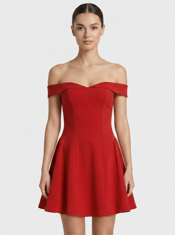 Women's Off-Shoulder Mini | Skater