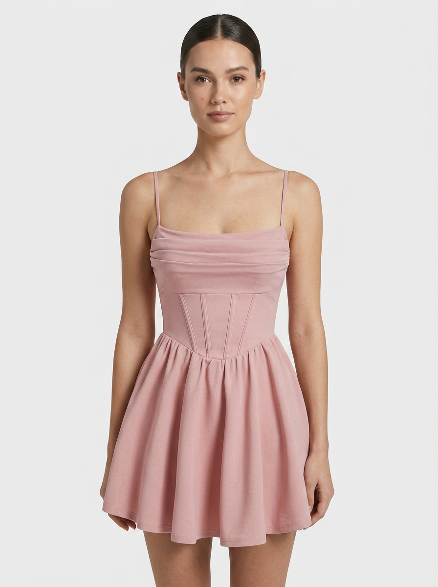 Women's Corset Mini Dress | Skater