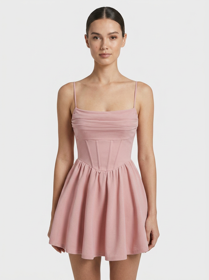Women's Corset Mini Dress | Skater