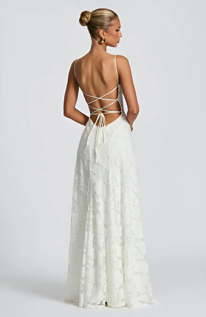 Women's Floral Maxi Gown | Cowl Neck