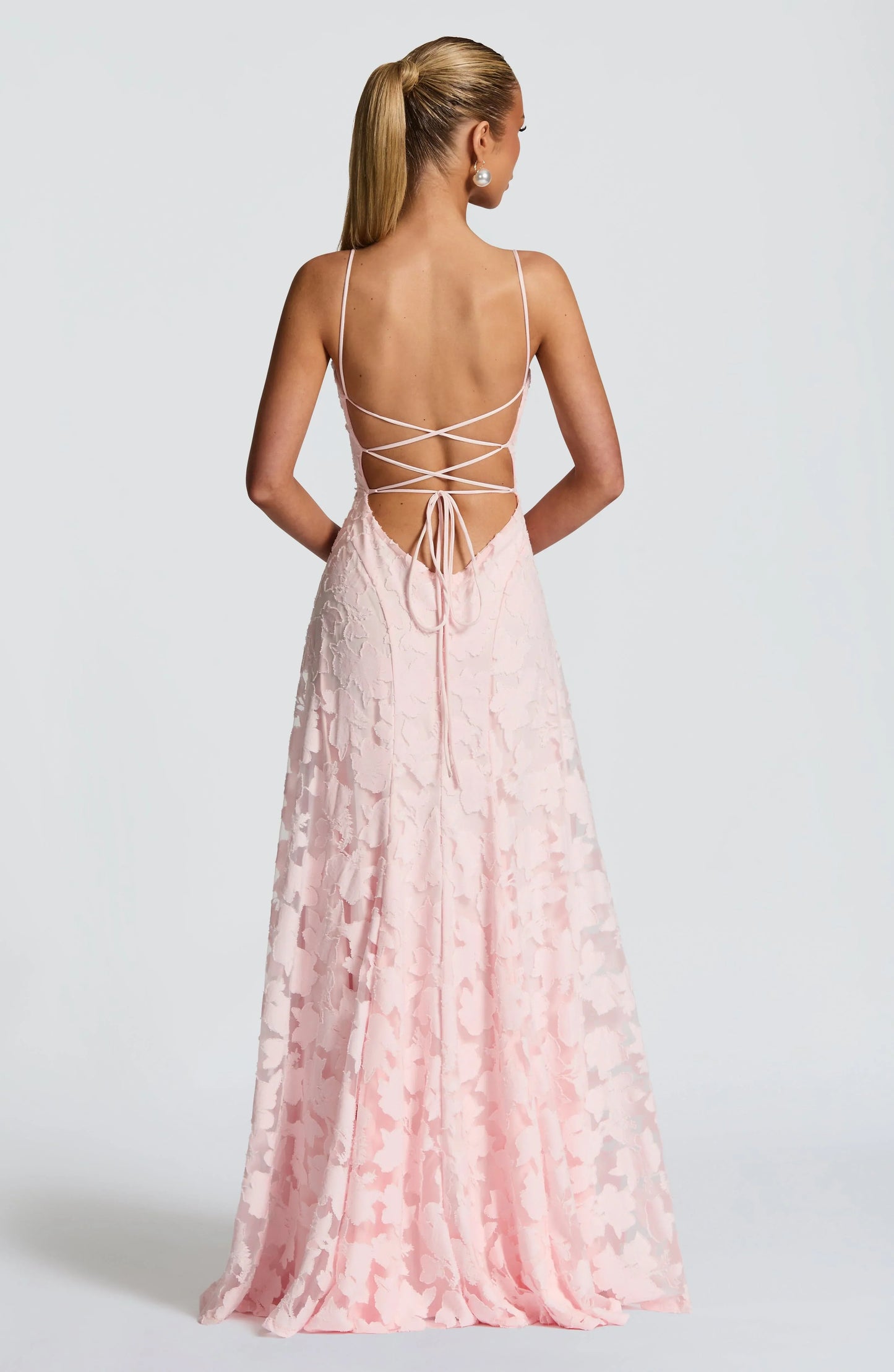 Women's Floral Maxi Gown | Cowl Neck